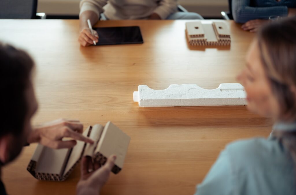 Designers evaluating eco-friendly alternatives to EPS for protective packaging.